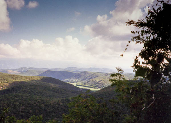 Puerto Rico highlands
