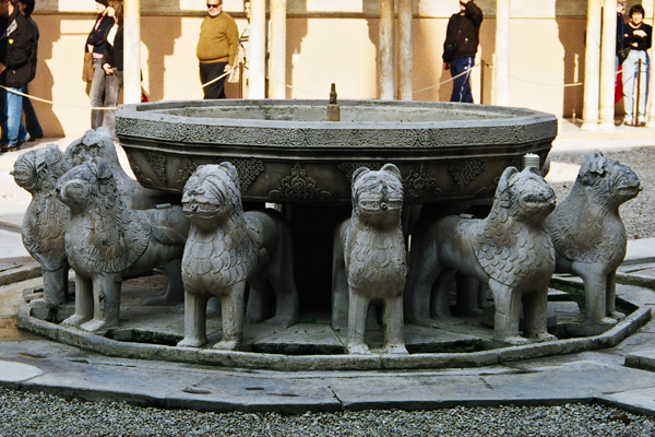 Lion fountain
