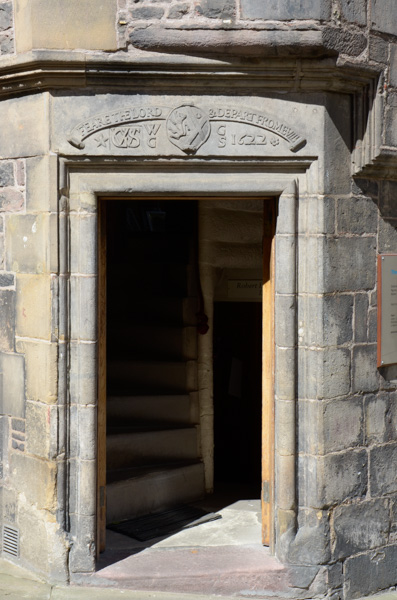 Writers' Museum Doorway - Edinburgh