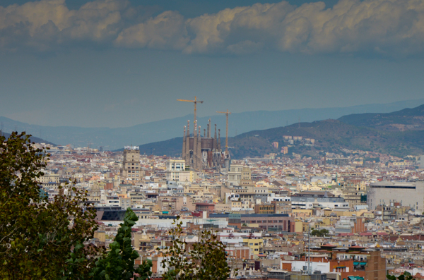 Barcelona overlook