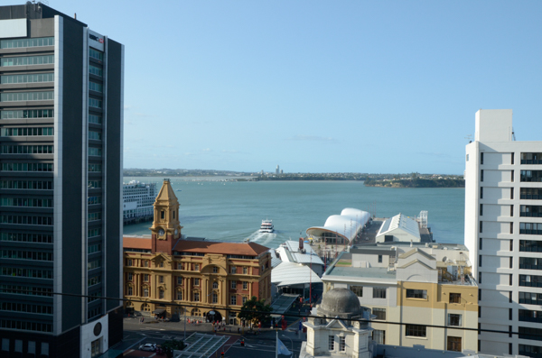 Auckland Harbor Overview