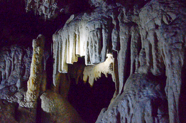 Broken stalactites