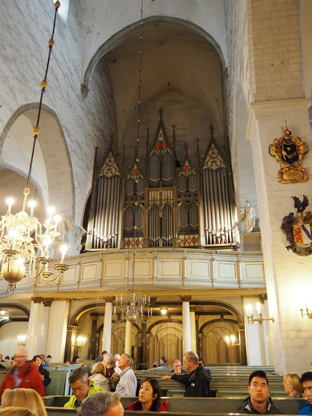 Organ at St. Mary's Cathedral Tallinn