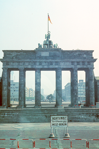 Brandenburg Gate from the west