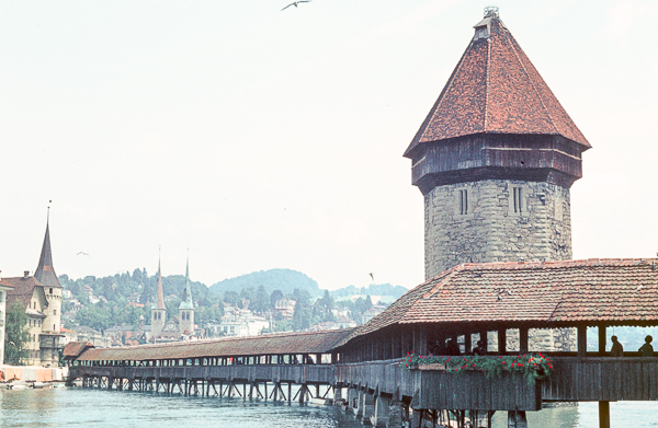 Chapel Bridge & Water Tower, Lucerne