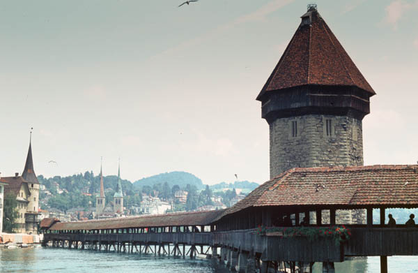 Chapel Bridge & Water Tower, Lucerne