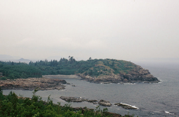 Acadia bay - cloudy