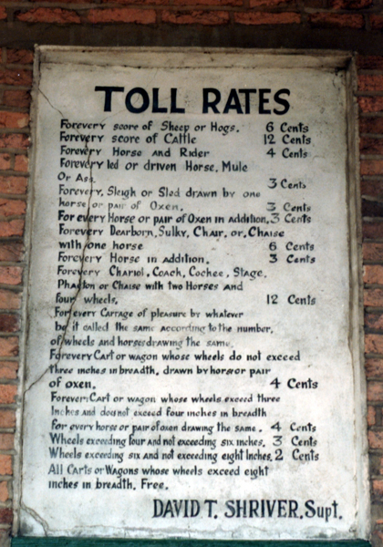 Toll rates