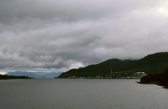 Approaching Ketchikan