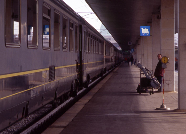 Jim at Venice Train Station