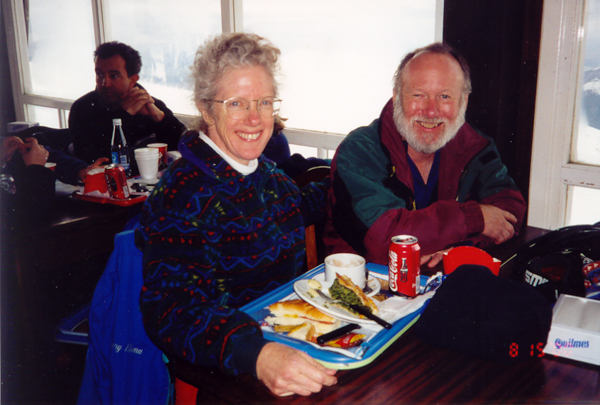 Bariloche slope lunch