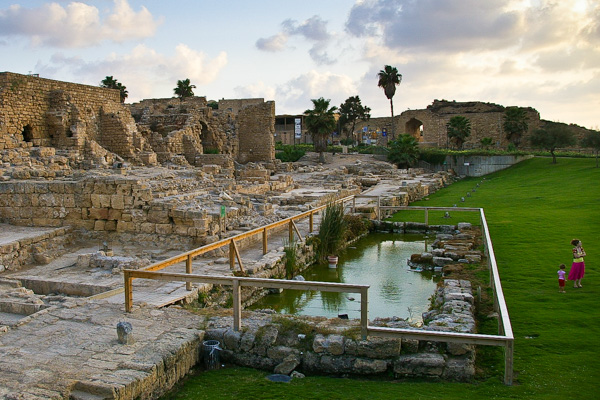 Caesarea harbor