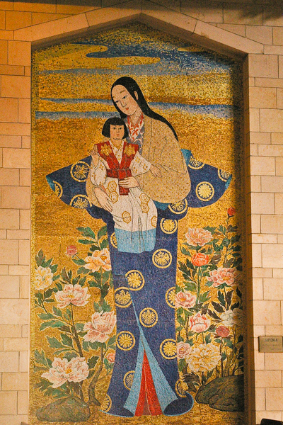Madonna mosaic