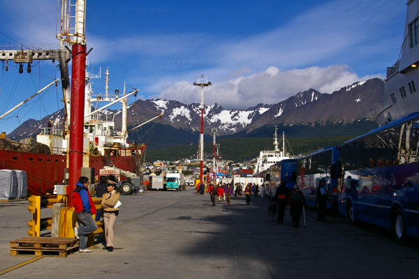 Tierra del Fuego dock