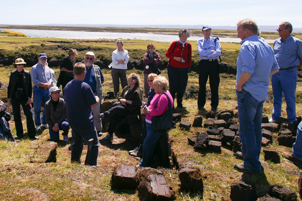 Peat production