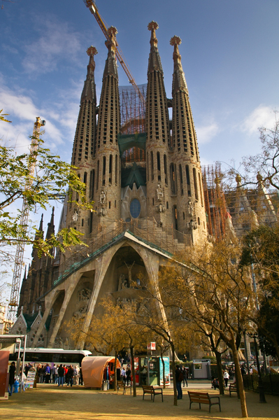 Sagrada Familia - Resurrection Facade