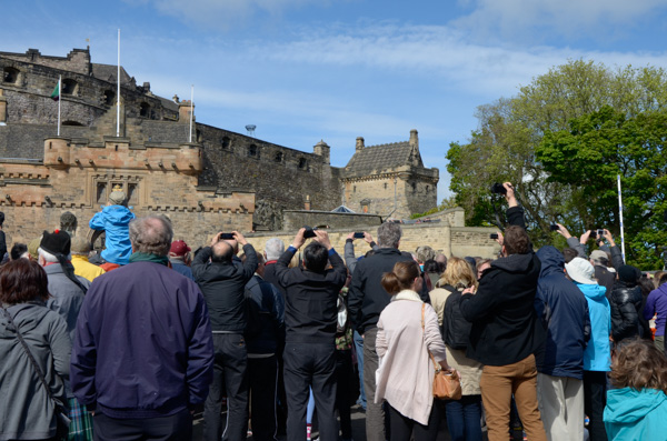 Edinburgh Castle -- Changing of the guard