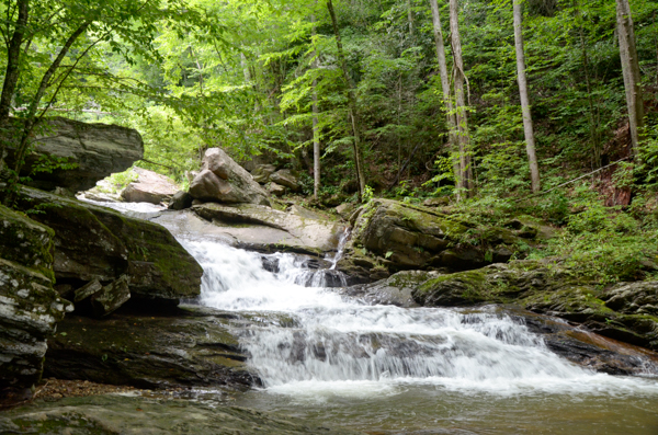 Upper waterfall