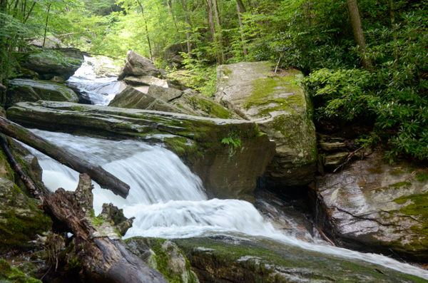 Lower waterfall