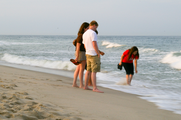 Sand and surf