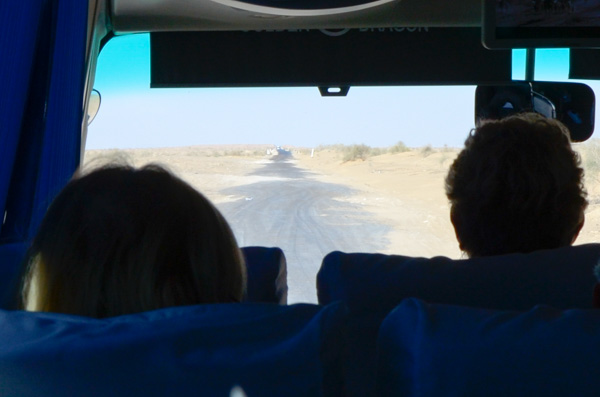 Khiva bus ride