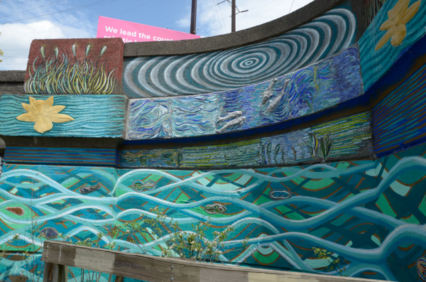 Fishy mural