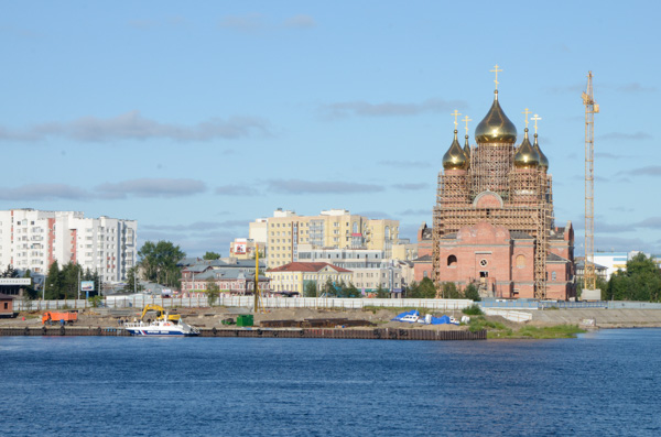 Dvina River and St. Michael's Church, Arkhangelsk