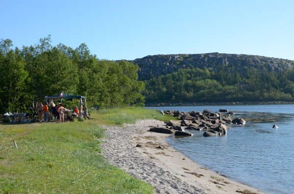 Kuzova Island Landing