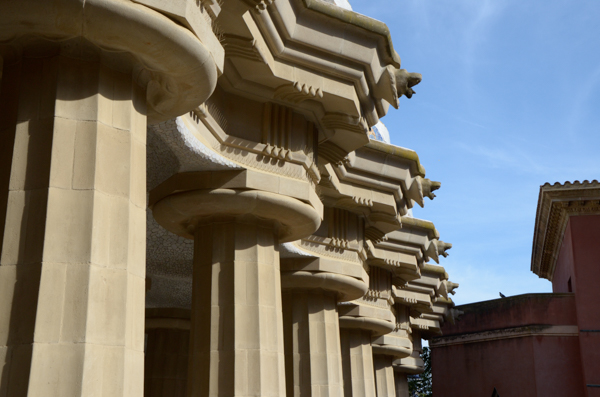 Park Guell columns