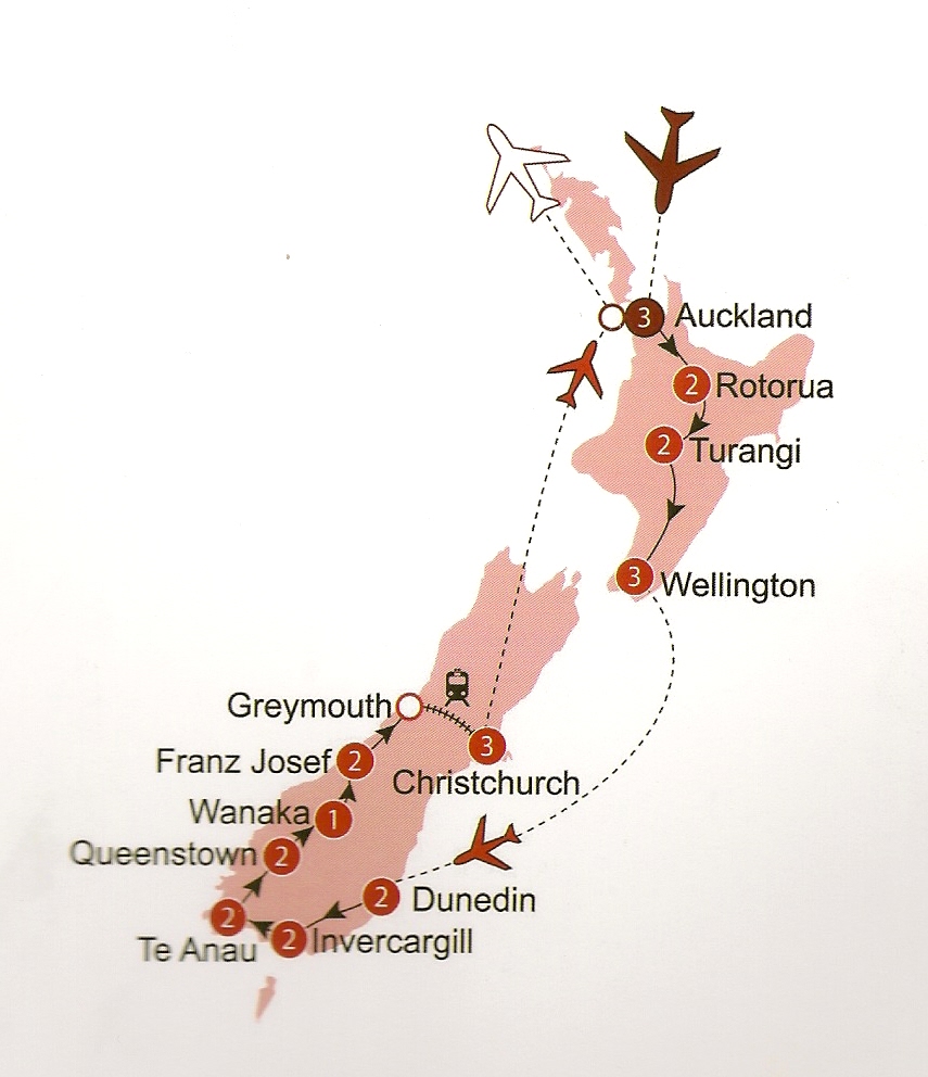 NZ Itinerary