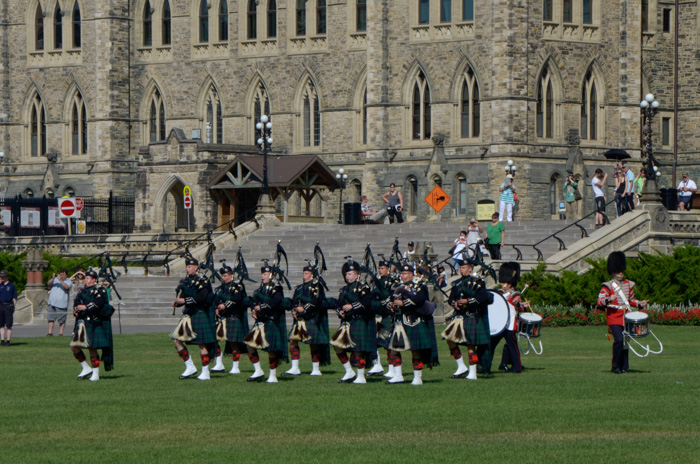 Changing of the guard, Ottawa