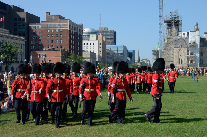 Changing of the guards, Ottawa