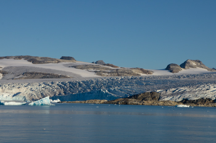 Glacier, Napassorssuaq Fjord, Greenland