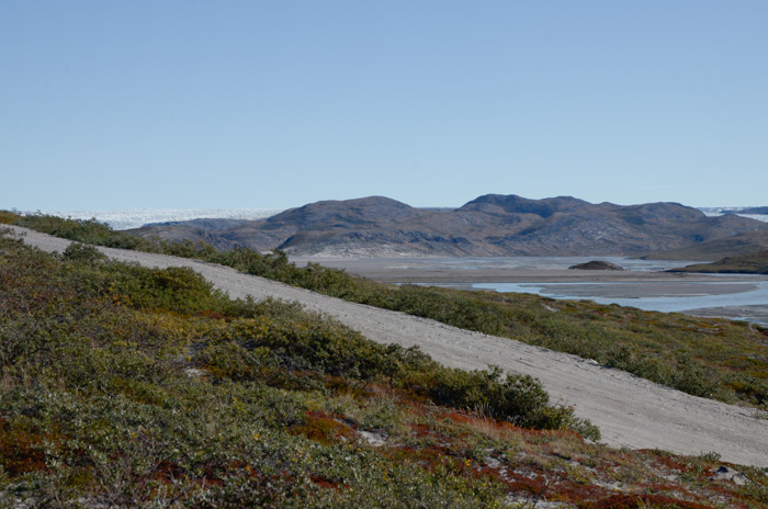 Road to Russell Glacier