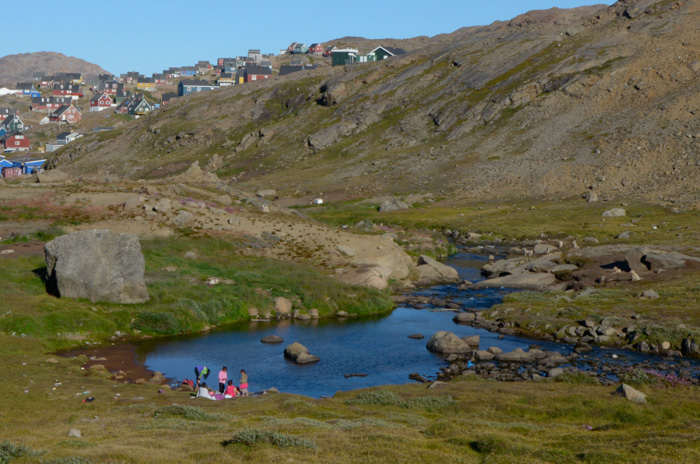 Swimming hole, Tasiilaq, Greenland