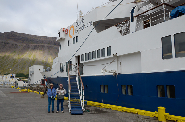 Docked in Isafjordur