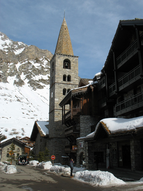 Val d'Isere church