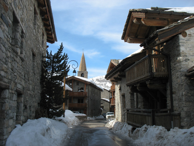 Val d'Isere streetscape
