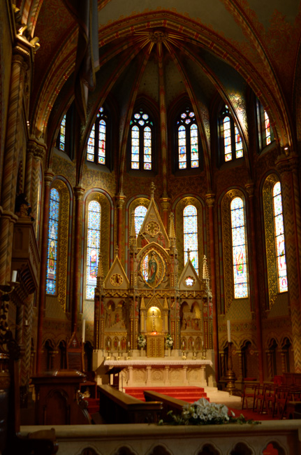 Gothic altar