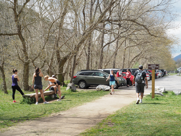 Chessie Trail Parking Lot