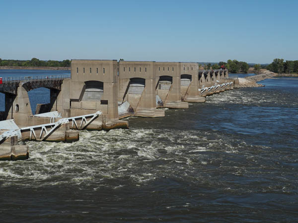 Downstream from Dam #22