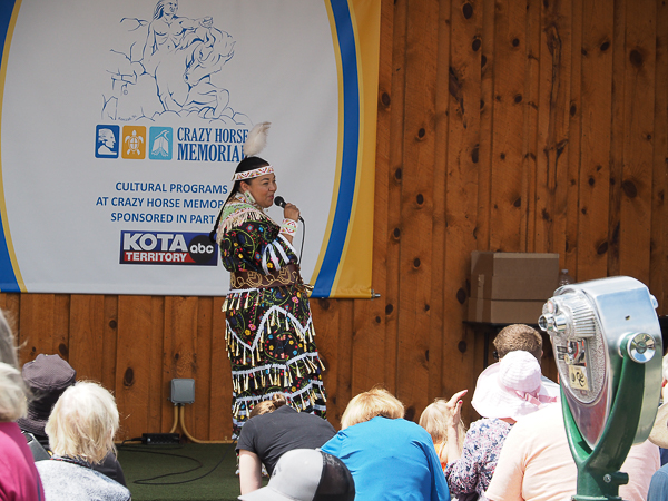 Native American presenter