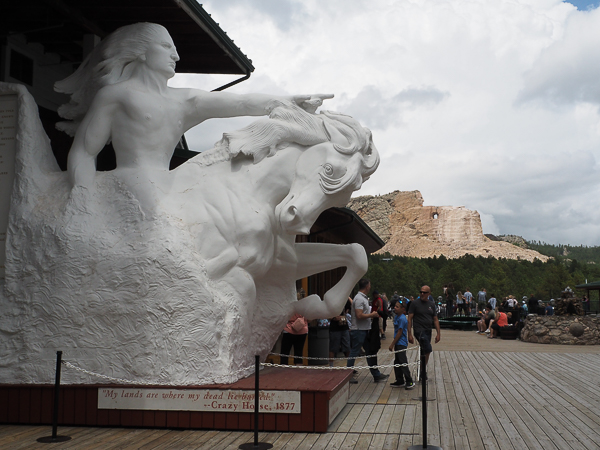 Crazy Horse Sculpture