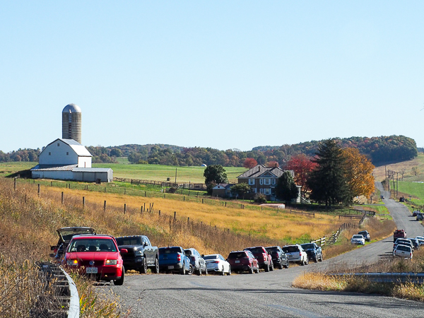 Crowds of photographers
