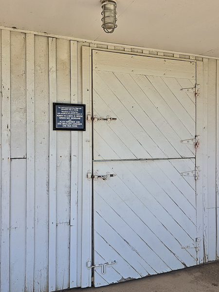 Secretariat's stall