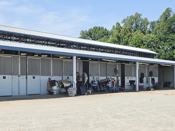Stabling area