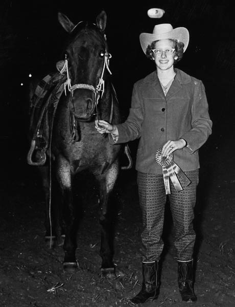 Blue winning 4H show